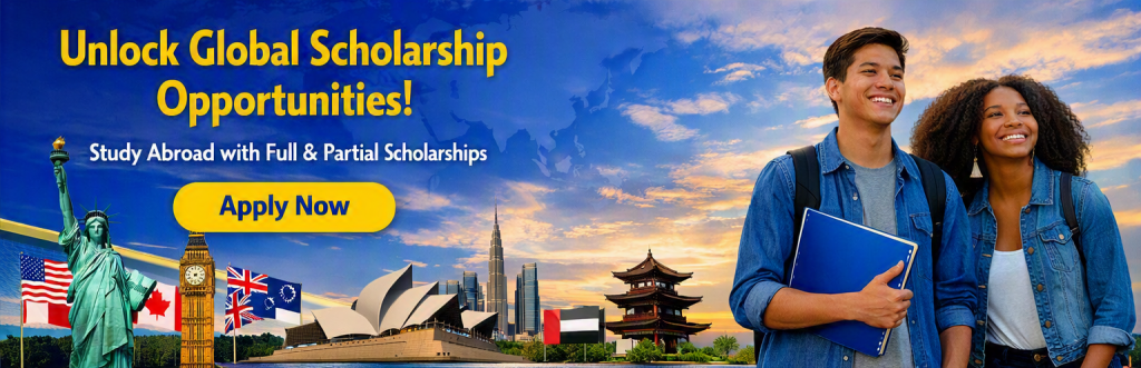 Scholarships: Your Gateway to Global Education.